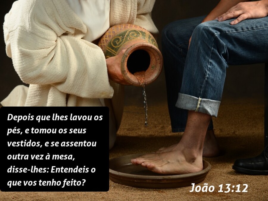 João 13:12 Ablução (black)